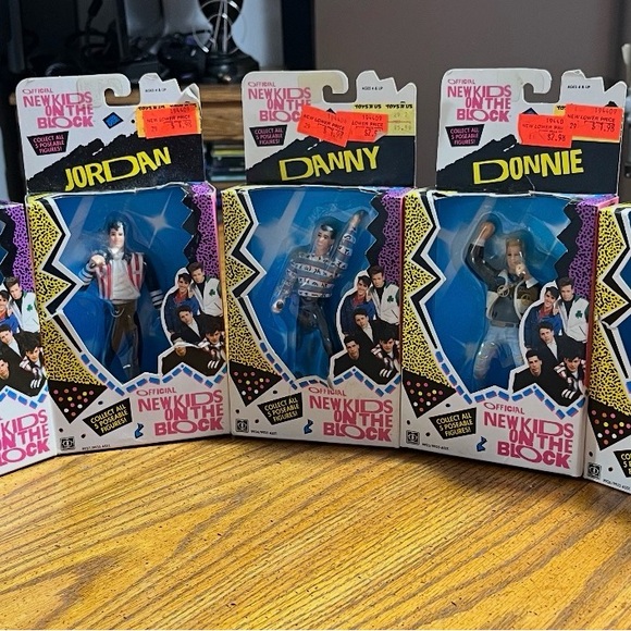 New Kids on the Block Action Figures Set ALL FIVE $65 - Picture 2 of 4